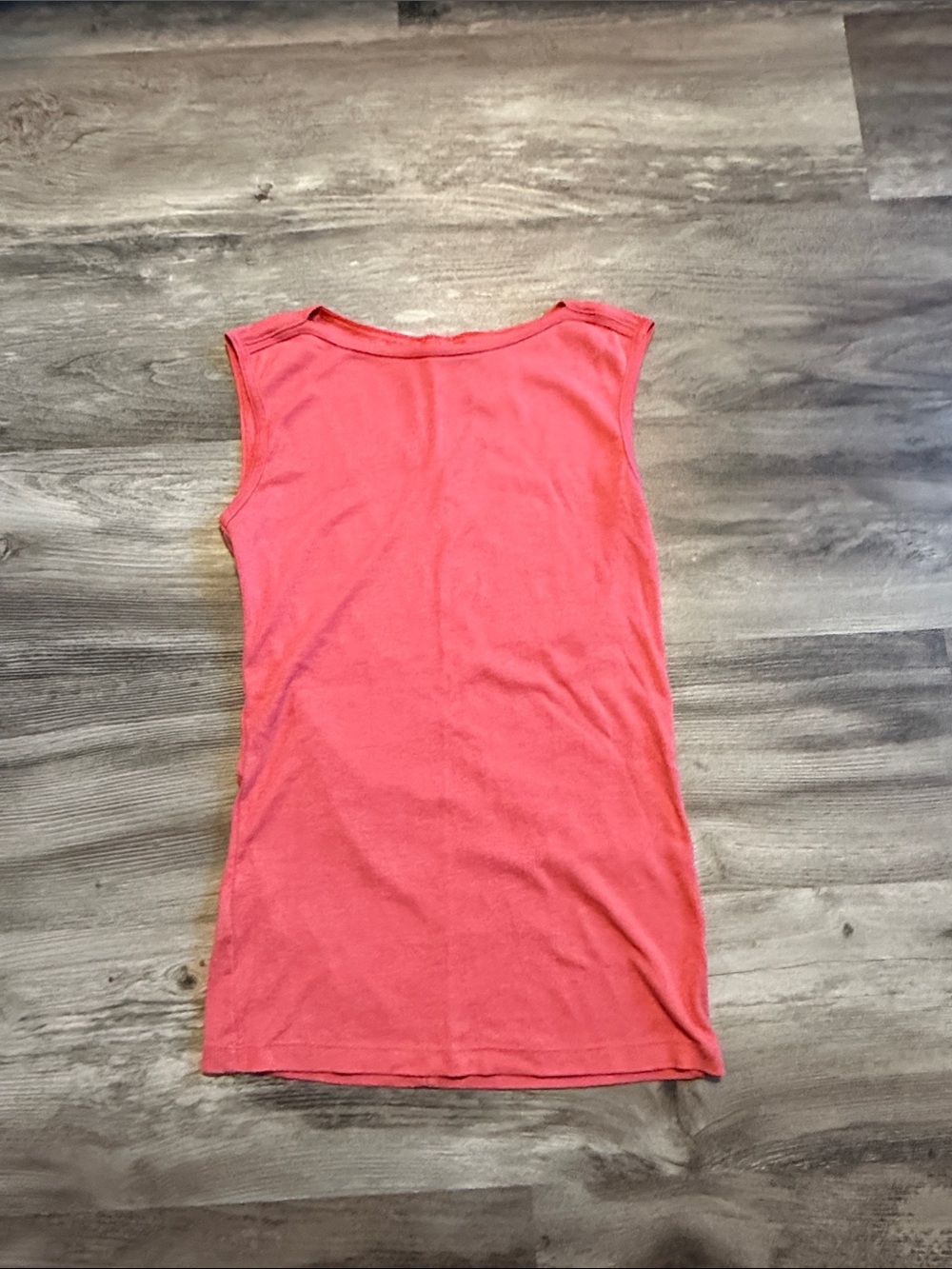 Eddie Bauer Coral Sleeveless Scoop Neck Tank